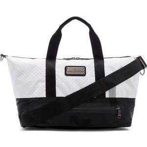 Stella McCartney Adidas white mesh gym bag